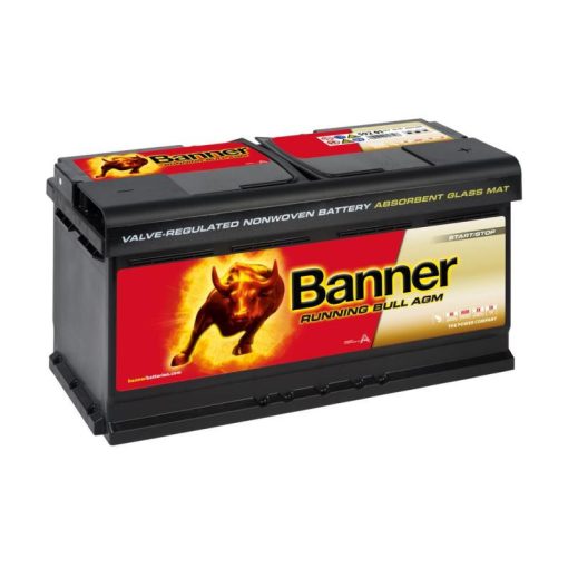 Banner Running Bull AGM 59501 12V 95Ah 850EN Jobb+ Akkumulátor