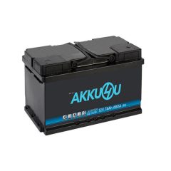 Akku4u 12V 74AH 680EN JOBB+