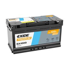   EXIDE PREMIUM EA1000 12V 100AH 900EN JOBB+ AUTÓ AKKUMULÁTOR