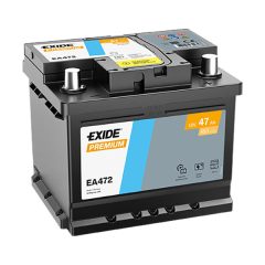 Exide Premium EA472 12V 47Ah 450En Jobb+ Autó Akkumulátor