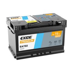 EXIDE PREMIUM EA722 12V 72AH 720EN JOBB+ AUTÓ AKKUMULÁTOR
