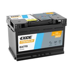 EXIDE PREMIUM EA770 12V 77AH 760EN JOBB+ AUTÓ AKKUMULÁTOR