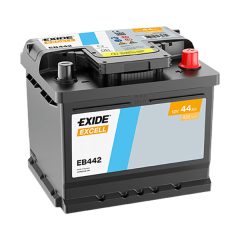 Exide Excell EB442 12V 44Ah 420En Jobb+ Autó Akkumulátor