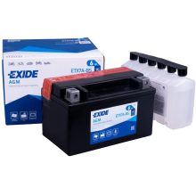 EXIDE ETX7A-BS 12V 6AH 90A BAL+ MOTORKERÉKPÁR AKKUMULÁTOR