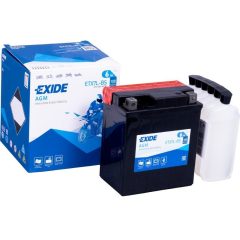   EXIDE ETX7L-BS 12V 6AH 100A JOBB+ MOTORKERÉKPÁR AKKUMULÁTOR