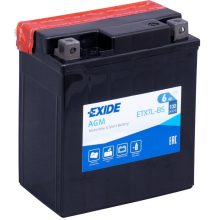 EXIDE ETX7L-BS 12V 6AH 100A JOBB+ MOTORKERÉKPÁR AKKUMULÁTOR