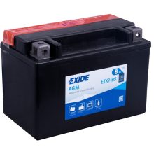 EXIDE ETX9-BS 12V 8AH 120A BAL+ MOTORKERÉKPÁR AKKUMULÁTOR