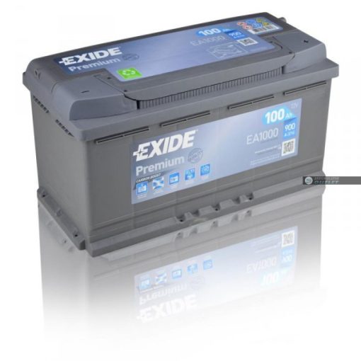 EXIDE PREMIUM EA1000 12V 100AH 900EN JOBB+ AUTÓ AKKUMULÁTOR