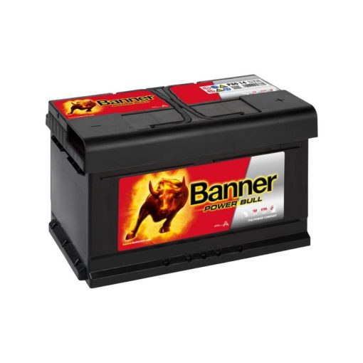 Banner Power Bull P8014 12V 80Ah 700EN Jobb+ Akkumulátor