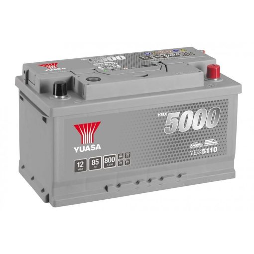 YUASA YBX5110 12V 85AH 800EN JOBB+ AKKUMULÁTOR